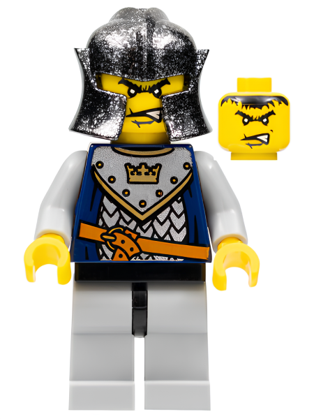 Минифигурка Lego Fantasy Era - Crown Knight Scale Mail with Crown cas436 U